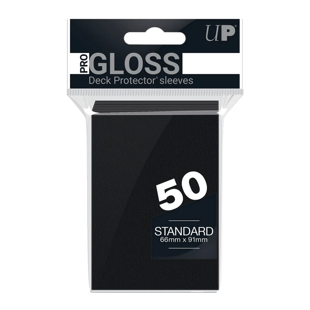 Ultra Pro: Gloss Sleeves - Black