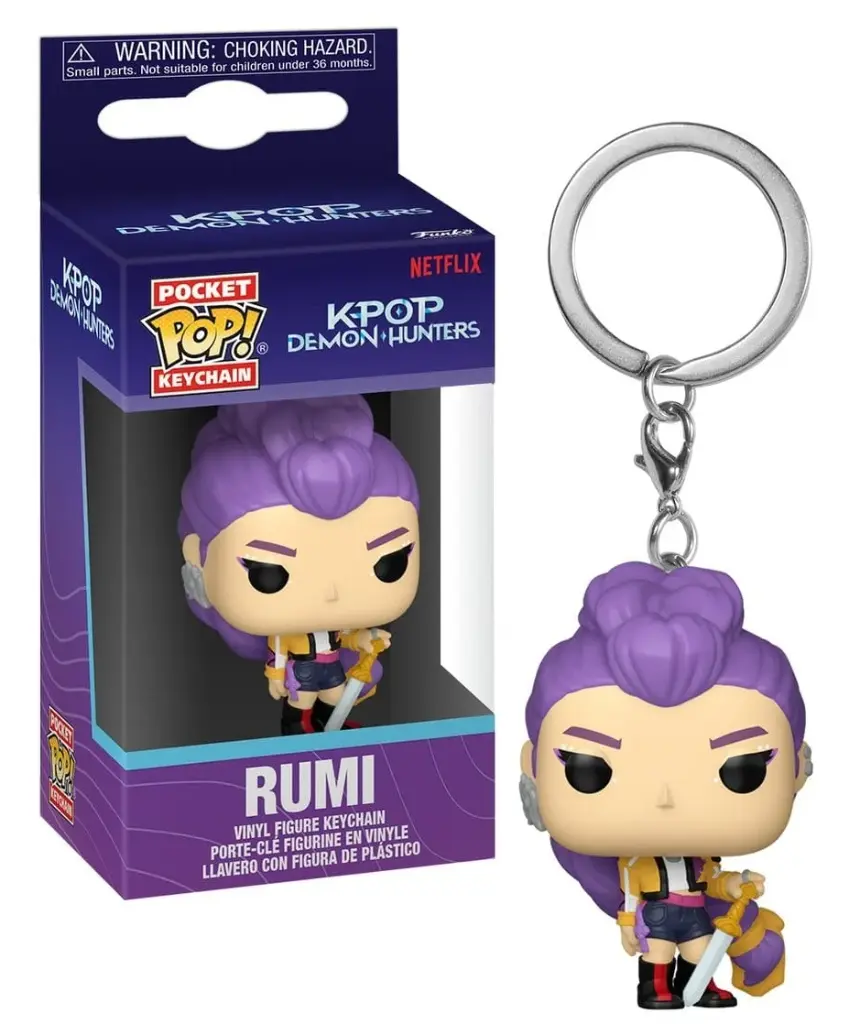 K-POP Demon Hunters: Pocket Pop Keychain - Rumi