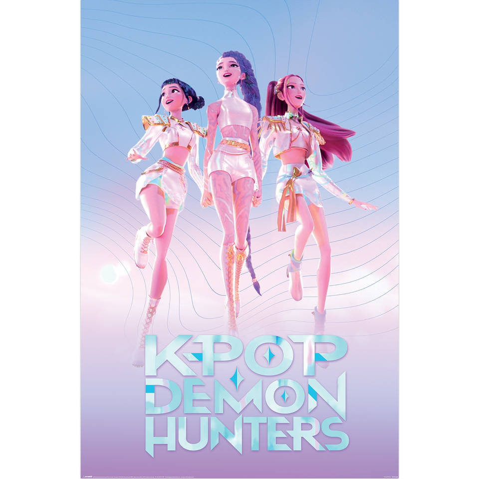 KPop Demon Hunters Huntrix poster - 61 x 92