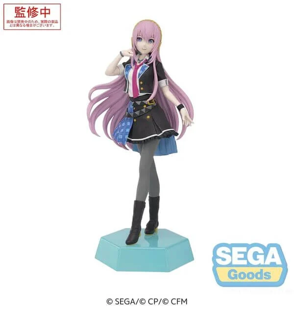 Hatsune Miku - School Sekai Megurine Luka - Statue 15cm