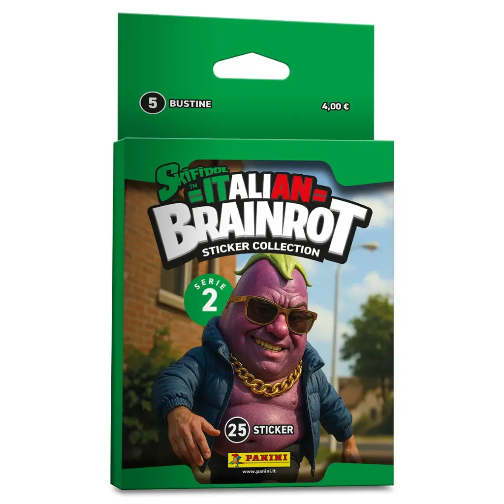 Skifidol Italian Brainrot Sticker 2 Ecoblister