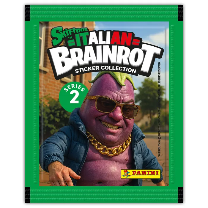 Skifidol Italian Brainrot Sticker 2 Booster