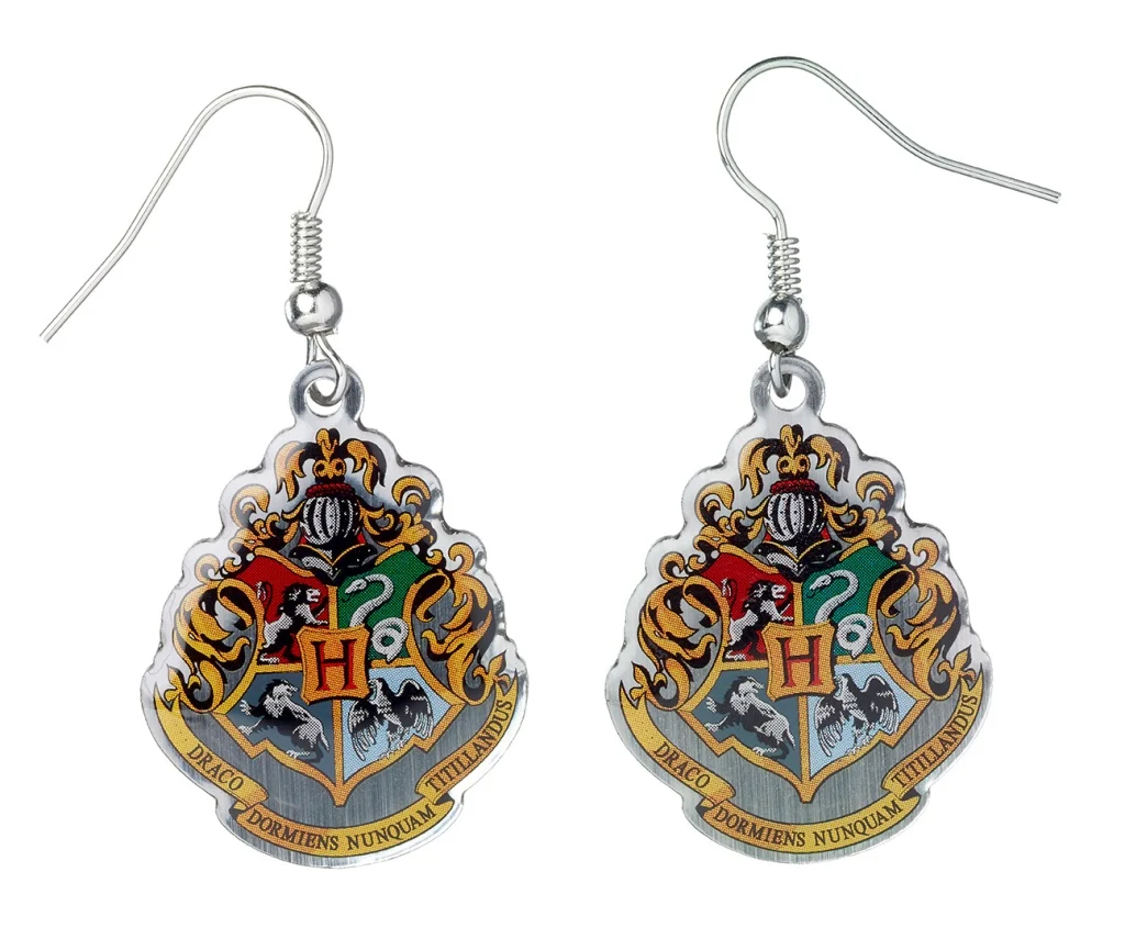 Harry Potter - Drop Earrings Hogwarts Crest