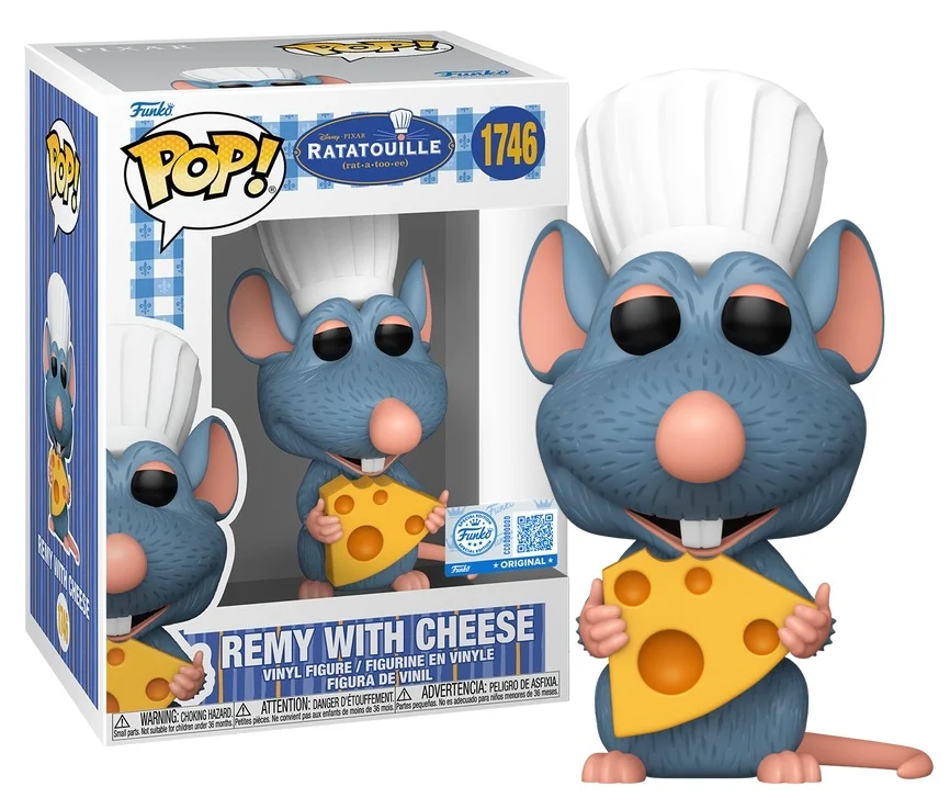 Pop! Disney/Pixar: Ratatouille - Remy with Cheese (1746)