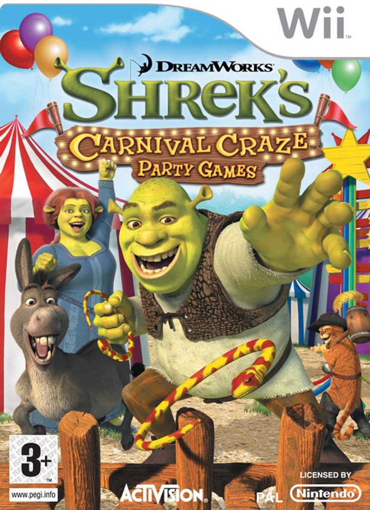 Shrek Crazy Party Games 