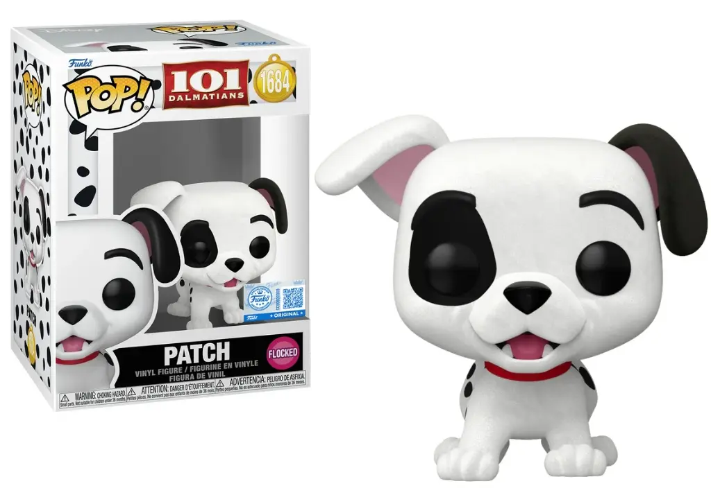 Pop! Movies: 101 Dalmatians - Patch (Flocked) (1684)