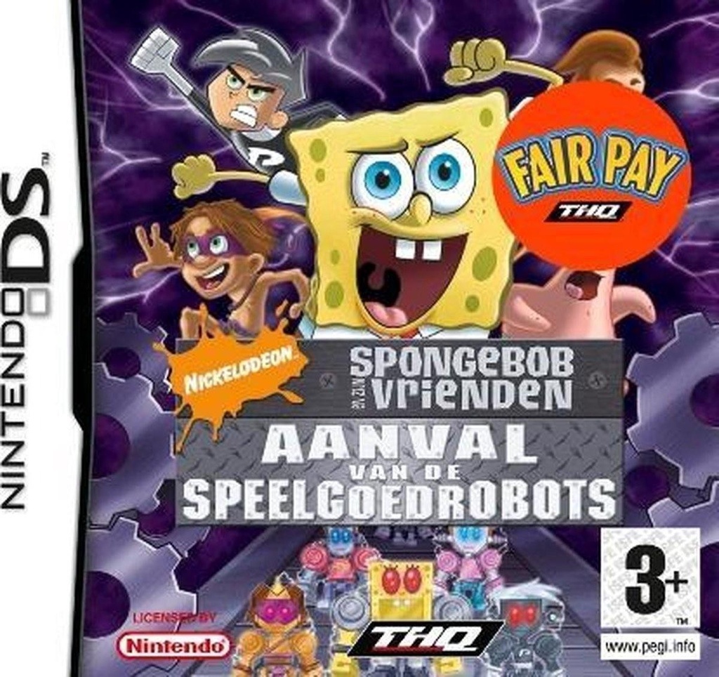 SpongeBob en zijn Vrienden: Aanval van de Speelgoed Robots