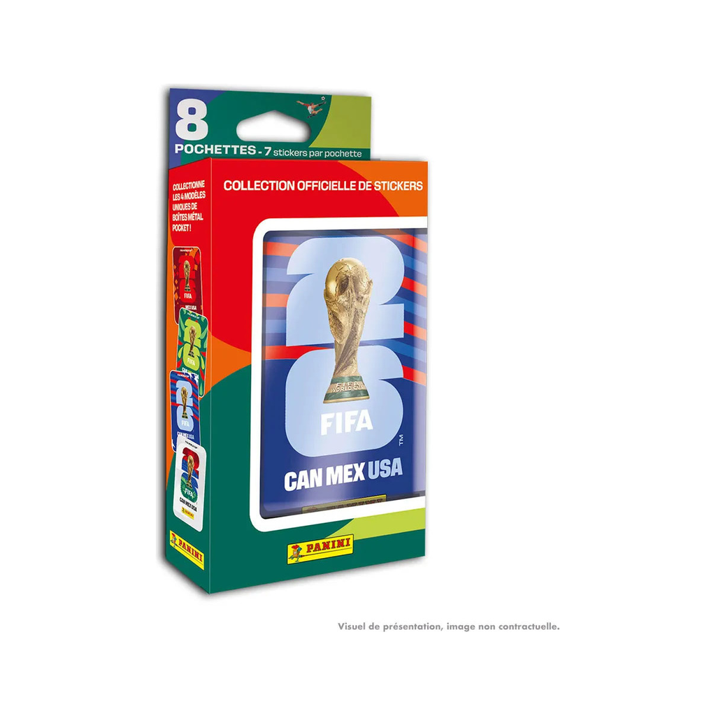 FIFA World Cup 2026 Sticker Compact Tin