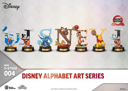 DISNEY 100TH - Disney Alphabet Art 