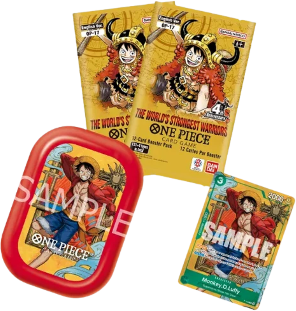 One Piece Mini Case Set Vol. 3 - Luffy Red