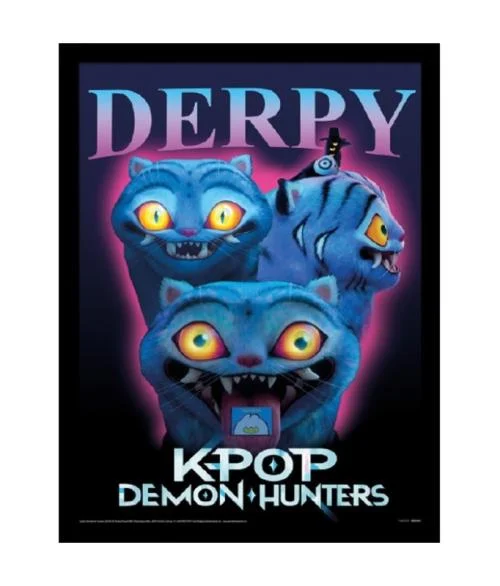 K-POP Demon Hunters - Derpy - Collector Print 45x35cm