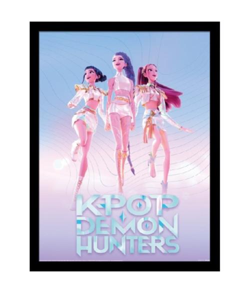 K-POP Demon Hunters - Trio - Collector Print 45x35cm