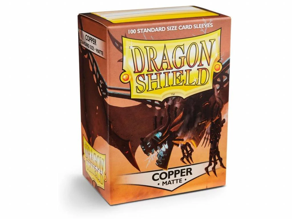Dragon Shield: Matte Sleeves - Copper (100pcs)