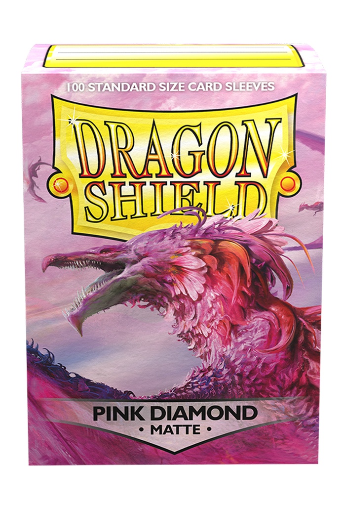 Dragon Shield: Matte Sleeves - Pink Diamond (100pcs)