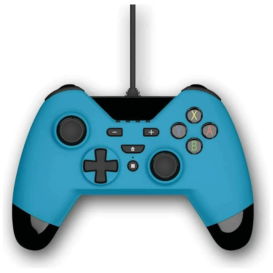 Gioteck WX4 Premium Wired Controller (Blue) (Switch, PS3 & PC)