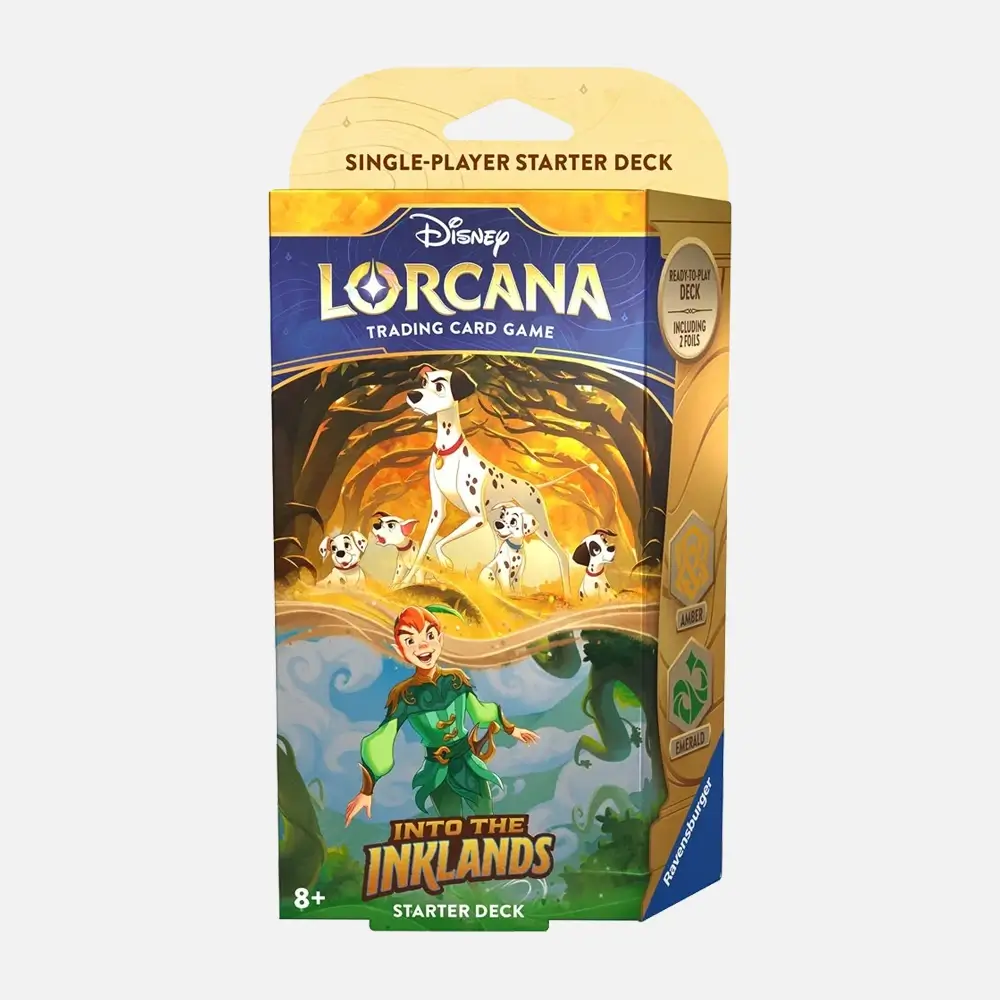 Disney Lorcana: Into the Inklands Starter Deck - Pongo & Peter Pan