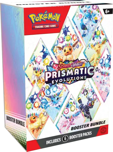 Pokemon Scarlet & Violet Prismatic Evolutions Booster Bundle