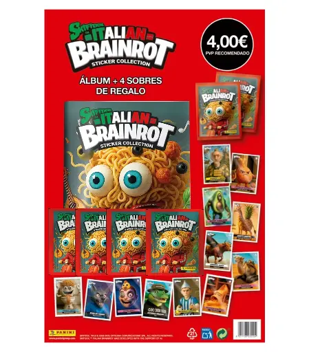 Skifidol Italian Brainrot Sticker Starter Pack