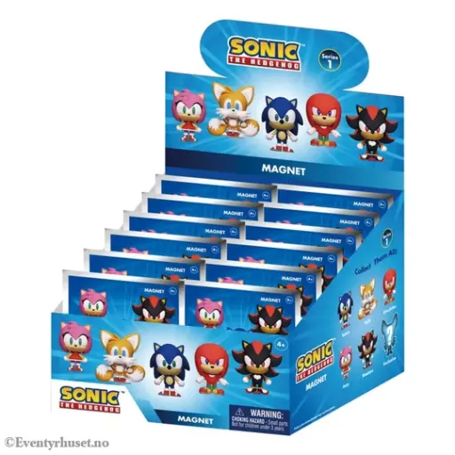 SONIC - Serie 1 - 3D Foam Magnets Blind Pack (1pc)