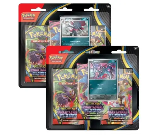 Pokemon Mega Evolution Phantasmal  Flames Booster Packs