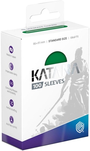 Ultimate Guard: Katana Sleeves Standard Size (100) - Jade Garden