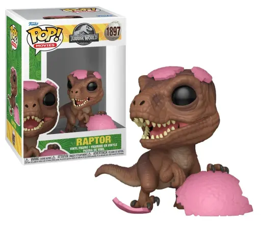 Pop! Movies: Jurassic World -  Raptor (Pink Egg) (1897)
