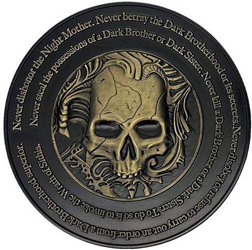 The Elder Scrolls IV: Oblivion Medallion Dark Brotherhood