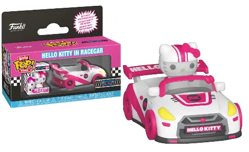 Pop! Bitty Rides: Hello Kitty - Hello Kitty in Racecar