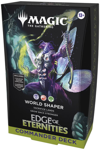 Magic the Gathering Edge of Eternities Commander Deck - World Shaper 