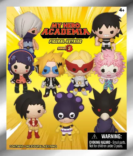 My Hero Academia - Series 5 - 3D Foam Bag Clip (1pc)