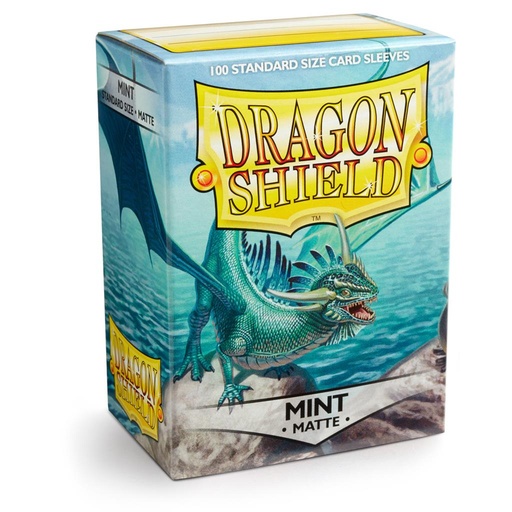 Dragon Shield: Matte Sleeves - Mint (Standard Size)