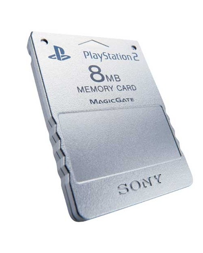 Sony PlayStation 2 Memory Card 8MB (Silver)