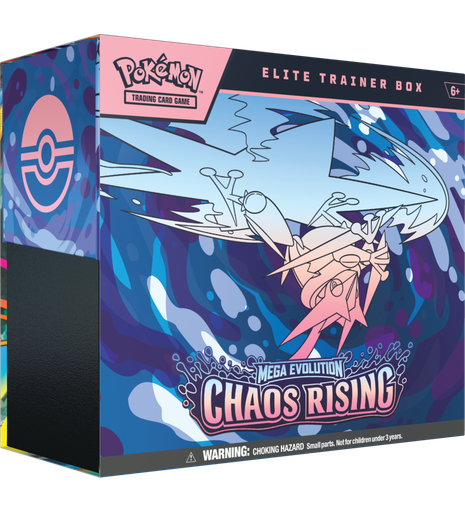 Pokémon Mega Evolution Chaos Rising Elite Trainer Box 