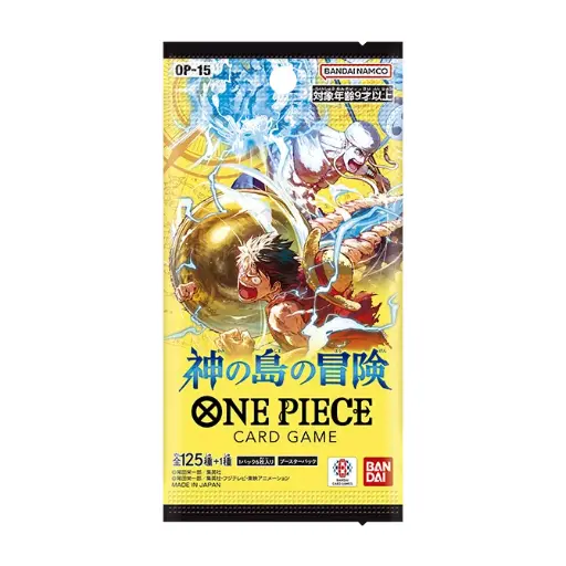 Bandai Namco One Piece TCG Adventure on Kami's Island (OP-15)-Booster Pack (Japans)
