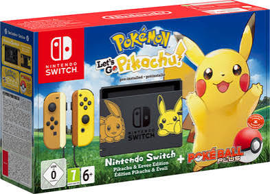 Nintendo Switch Pikachu & Eevee Edition 