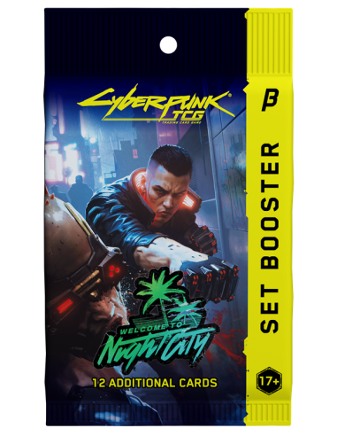 Cyberpunk TCG Welcome to Night City Beta Booster Pack
