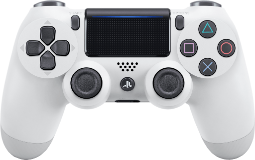 Sony Wireless Dualshock PlayStation 4 Controller V2 (Glacier White)