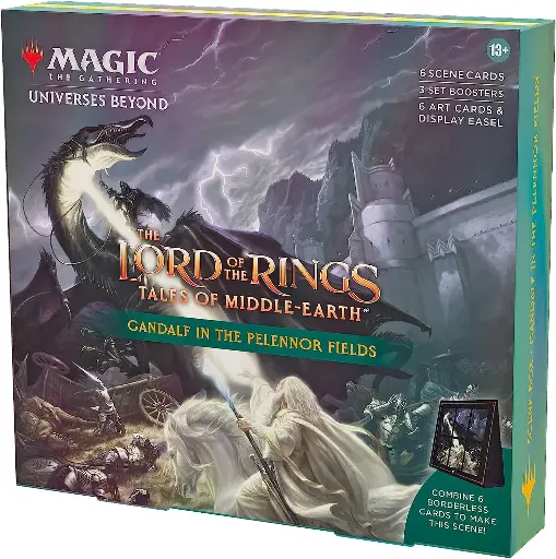 Magic the Gathering: Lord Of The Rings Tales of Middle-Earth Scene Box - Gandalf In The Pelennor Fields