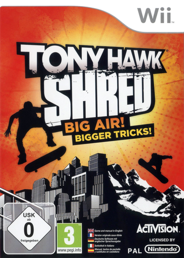 Tony Hawk Shred (Game Only) (Board Controller Required)