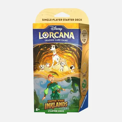 Disney Lorcana: Into the Inklands Starter Deck - Pongo & Peter Pan