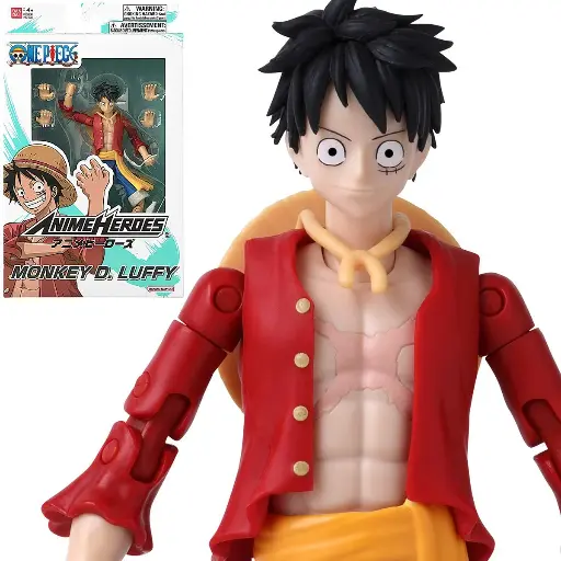Anime Heroes: One Piece - Monkey D. Luffy Refresh Figure 17cm
