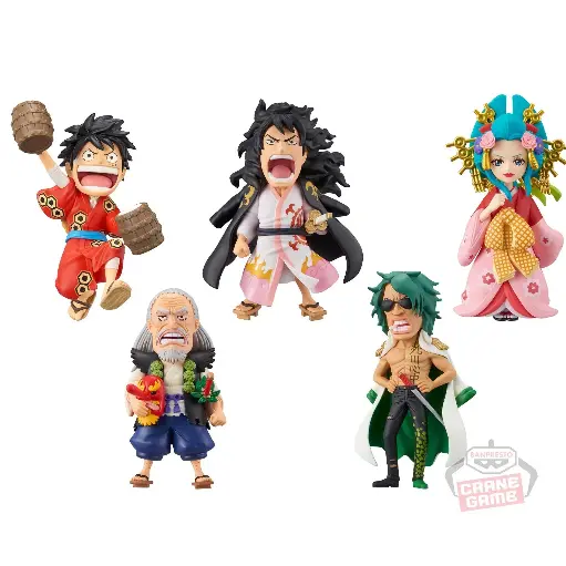 One Piece - WCF Wanokuni Kanketsuhen: Assorted Figure 7cm