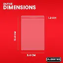 EVORETRO - Semi-Rigid Card Holders 50pc