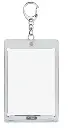 EVORETRO - Magnetic card holder keychain