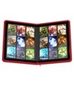 Ultimate Guard Zipfolio 360 18-Pocket Xenoskin - Red