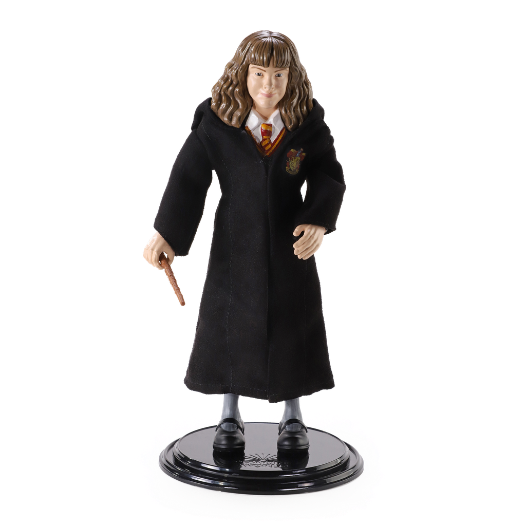 The Noble Collection: Hermione Granger with Wand Bendyfig 19cm