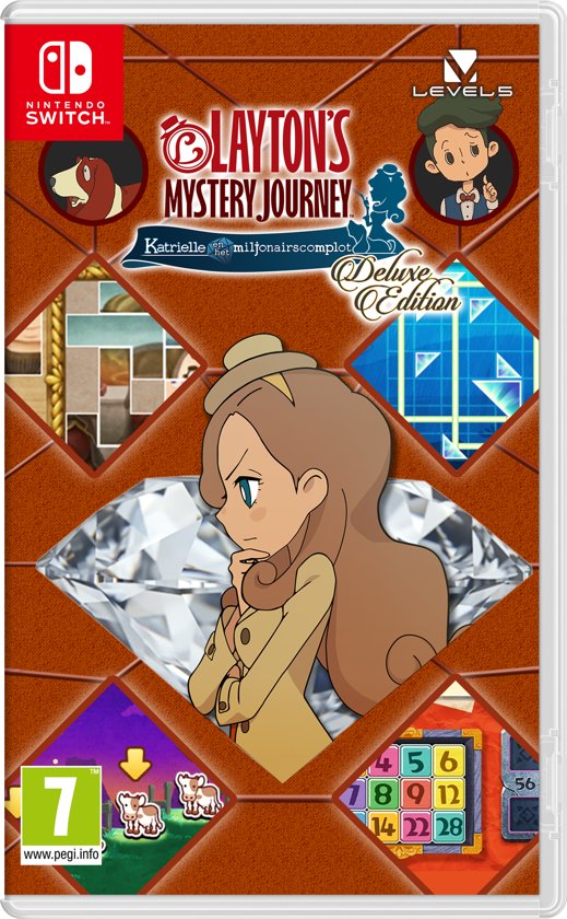 Layton's Mystery Journey: Katerielle en het Miljonairscomplot - Deluxe Edition