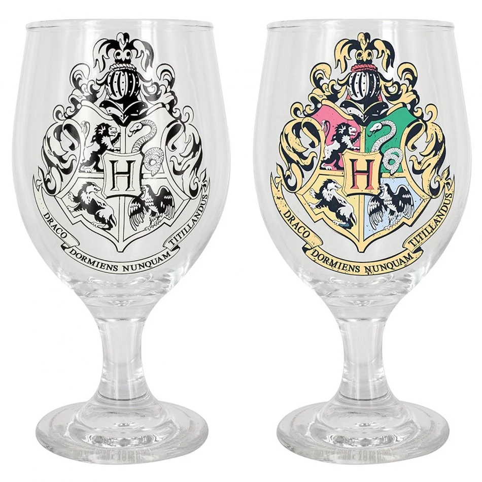 Harry Potter - Hogwarts Colour Change Water Glass