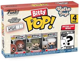Bitty Pop! Retro Toys - Zartan 4 Pack