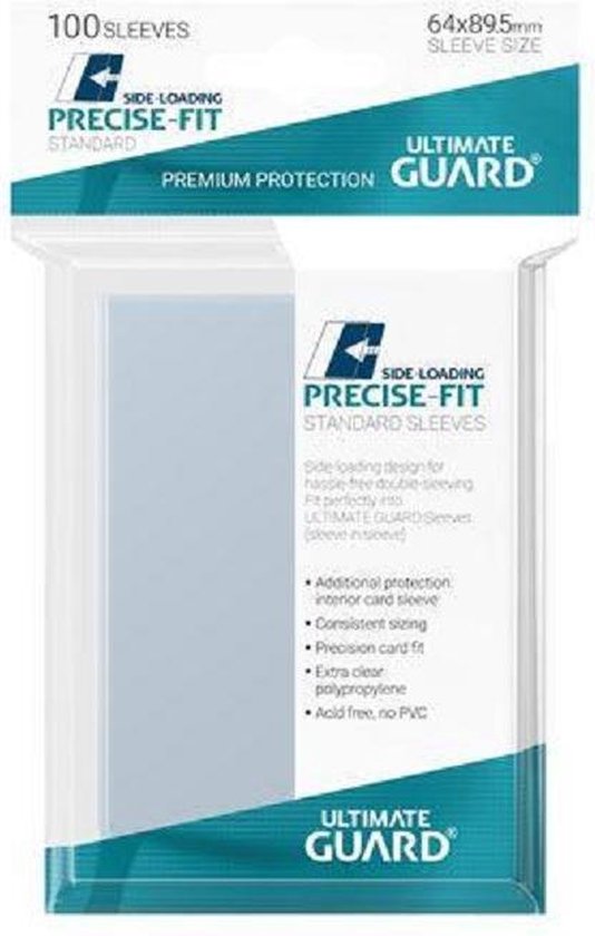 Ultimate Guard Precise-Fit Sleeves (100) - Side-Loading